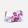 Lightning cosmetic bag, white/purple color