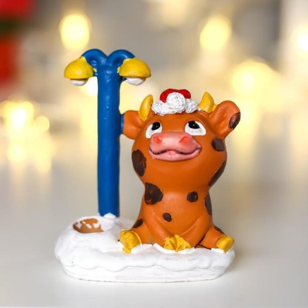 Souvenir Polystone SPRISE "Gobby in a cap under a flashlight"