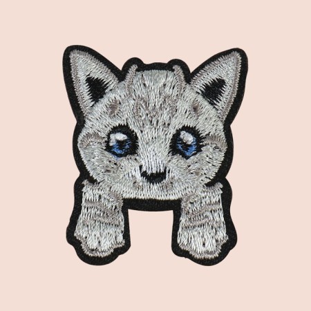 Thermal appliance "kitten with paws", 4 × 3.3 cm, color gray color-1