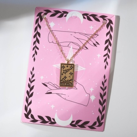 Piece "Tarot" star, color gold, 50 cm
