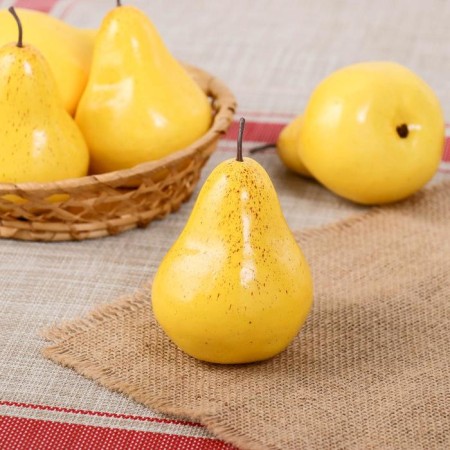 Mulyage "Pear" 11x 8 cm, yellow