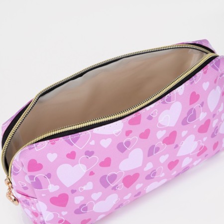 Lightning cosmetic bag, pink color-2