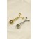 Crying clip "Crystal" ball, color mix (indivisible packing 12 pcs., Price per pcs.)