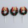 Decor for creativity "New Year's Wreath", in the set of 3 pcs., Size 1 pc. - 12 × 5 × 1 cm