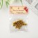 Beads for creativity plastic "yellow gold" set of 20 g 1x1 cm