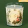 New Year's candle in a glass "Happy New Year!", Aroma chocolate