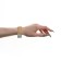 Paper control bracelet "Golden" Tyvek 100 pieces