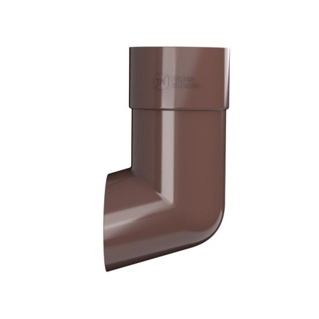 Pipe drain pipe pvc brown-1
