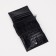 Women's wallet on the button, black color