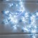 LED figure "Snowflake", 55 cm, duralite, 120 LED, 220 V, flicker, glow of white/blue