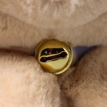 Soft toy "puppy", 21 cm, beige color-2