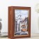Key "Walking in Lisbon" walnut 15x21 cm