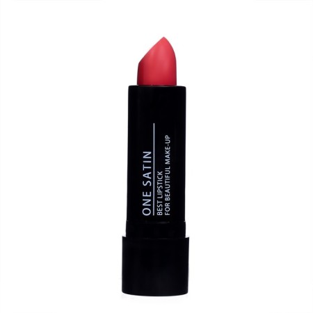 Lipstick Jeanmishel Satin Cream Texture tone 04 coral-beige, 14 g-3