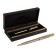 Gift handle, in the leatherette case, rotary, PB S, silver/gold housing