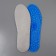Insoles (silicone, polyester) University 41-45 rub 28cm (pair) gray/blue package SS