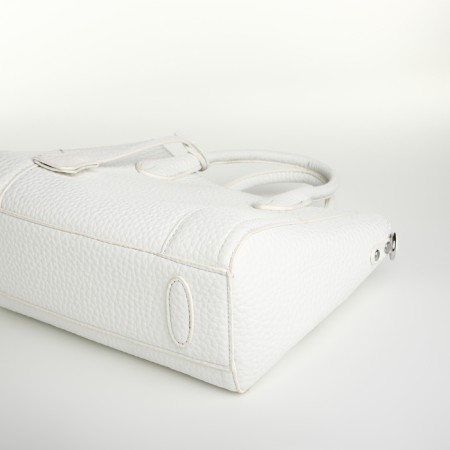 Textura wives, 25*7*21, OD with zipper, regure belt, white-5