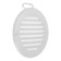 Ventilation grate Zein, D = 100 mm, round, with a net, with a flange, stiff