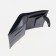 Male purse on the button, department for auto documents, black color