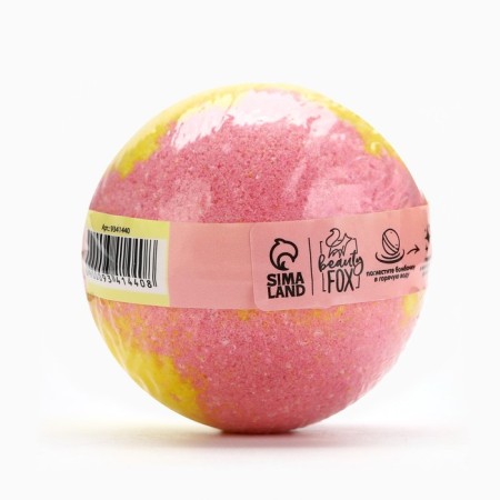 The bath bomb "Sweet melon", 130 g, Beauty Fooch-3