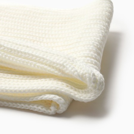 Scarf (clamp) Children's, dairy color, size 108x26 cm-1