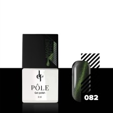 Гель-лак Pole Magnet effect, №82 хвойная зелень, 8 мл