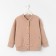 Bomber Children's minku beige color, height 158 ​​cm