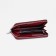 Women's wallet with lightning, burgundy color