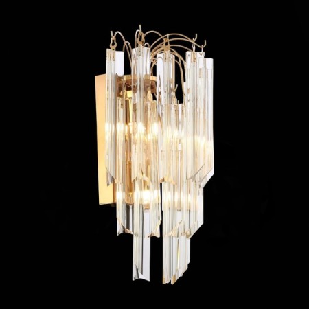 Sconces st. SL386.201.03. OSOLETO. 3x5 watts, G9, 26.5x44 cm, golden color-12
