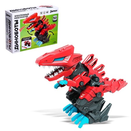 Electronic designer "Tyrannosaurus", 50 parts, light and sound effects