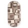 Frisier carrier "Sheggi" Ovalny, 150x300 cm, 100% polypropylene