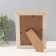 Photo frame plastic 10x15 cm "Antik" Pink with a white stripe 1.5x14x19 cm