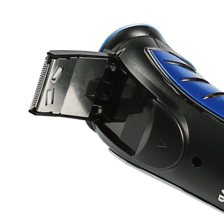 Elektrifvita "Yaromir" Yar-101, 3 watts, rotor, 3 heads, trimmer, battery, black-blue-4