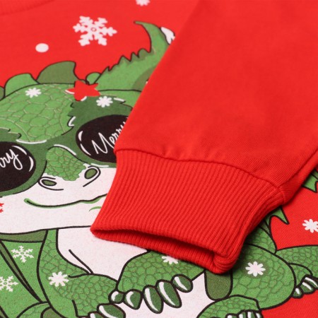 Pajamas for a boy, red color, height 104 cm-2