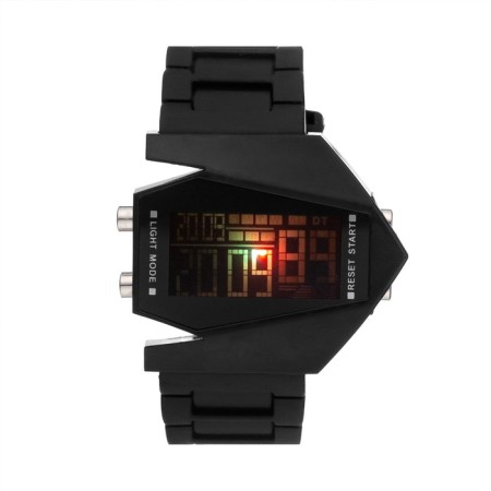 Electronic watch watches with silicone strap-3