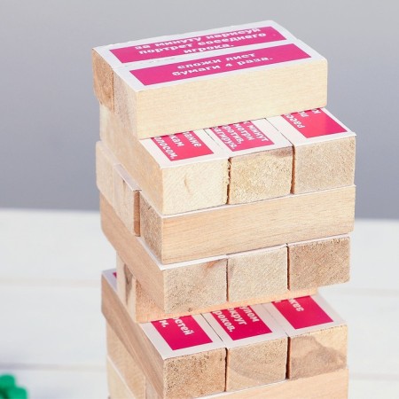 Falling Tower "Youth Party" Maxi, 54 Bruska, 33 x 7.5 cm-1
