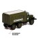Metal truck "Ural" Army ", inertia, scale 1:43, green color