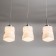 Suspended lamp Citilux "Berta" CL126232, 52x11x45 cm, 3x75W, E27, brown color