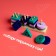 Children's developing pyramid "Collect yourself" 4.2 × 3.5 × 13 cm