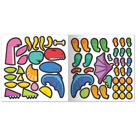 Book with reusable stickers "Cools", 12 p.-5