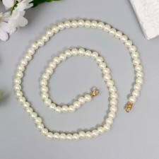 Pearl thread with 2 carbines d = 0.8 cm length 60 cm