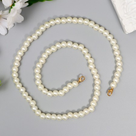 Pearl thread with 2 carbines d = 0.8 cm length 60 cm
