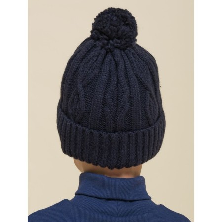 Children's hat, size 51-52, dark blue color-2