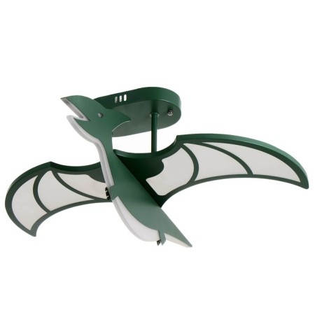 Chandelier "Dinosaur" LED 128W 3000-6000K green 66x66x17 cm Bayerlux