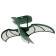 Chandelier "Dinosaur" LED 128W 3000-6000K green 66x66x17 cm Bayerlux
