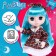 Ashpen "Amelia" doll, 28 cm, dress in a cell