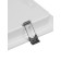 Luminer built -in LED "Daunlate" 12W, 4000K, 1140 lm, 220V, 150x27mm, square 10532