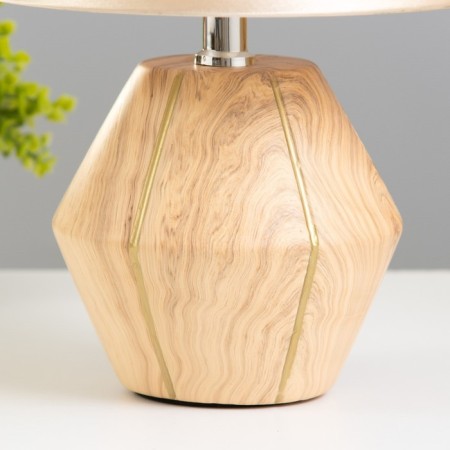 AMandin table lamp E14 40W Beige-Boar 23x23x35 cm Risalux-3