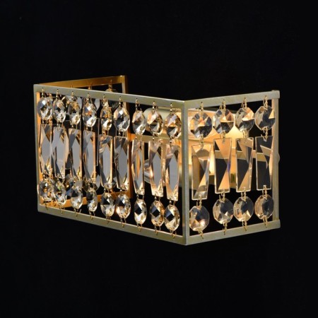 Bra "Monarch", 2x40W E14, color gold, champagne-1