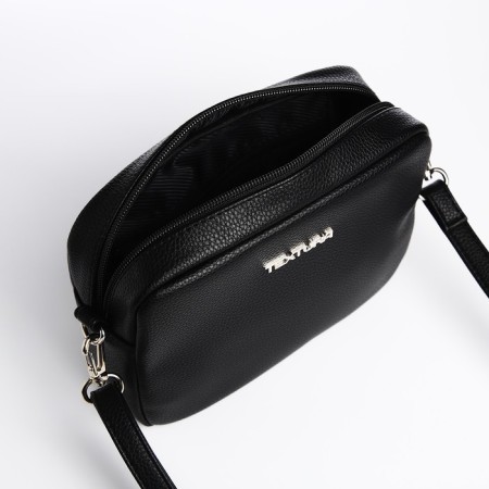 Women's bag over the shoulder Textura, small size, black color-5