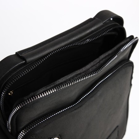 Male bag, terra dever, black color-4
